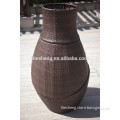 plastic rattan woven furniture outdoor furniture vase outdoor egg hair